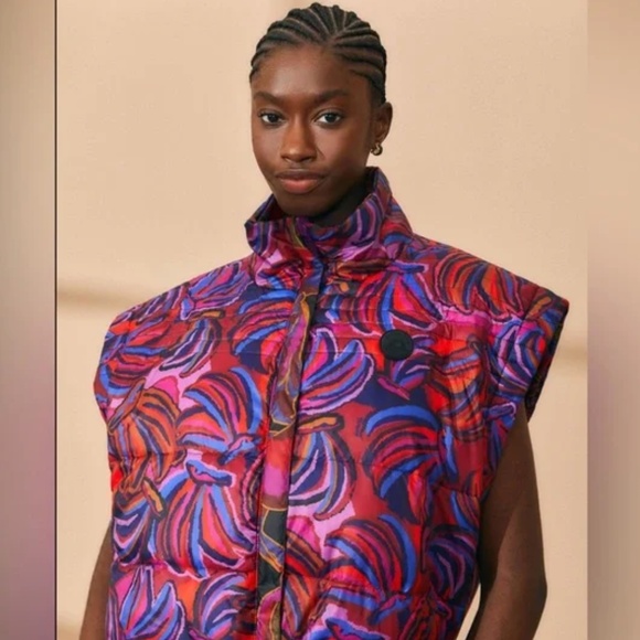 NWT $310 FARM Rio Wild Horses REVERSIBLE Mixed Media Jacket in Medium! - Picture 5 of 16